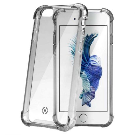 Чехол-крышка Celly Armor для Apple iPhone 7 / 8, противоударный, серый