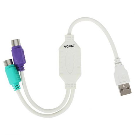 Переходник VCOM USB2.0-2xPS/2 [VUS7057]