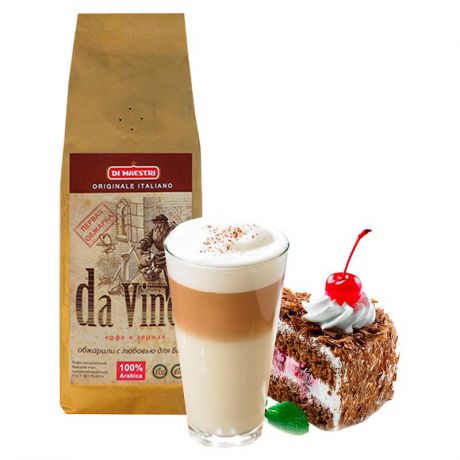 кофе зерновой Di Maestri da Vinci