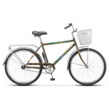 Велосипед STELS Navigator-210 Gent 26" (Z010) (2018), колесо 26, рама 19 хаки