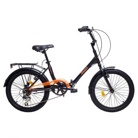 Велосипед двухколесный Аист Smart 2.1 20" колесо 20, рама 17, черно-оранжевый