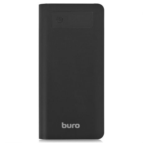Внешний аккумулятор Buro RB-20000-LCD-QC3.0-IO, 20000 мАч, черный