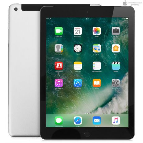 Планшетный компьютер Apple iPad Wi-Fi + Cellular 32GB Space Grey, MP1J2RU/A