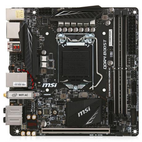 MSI Z370I GAMING PRO CARBON AC