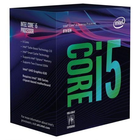 процессор Intel Core i5-8400, BOX