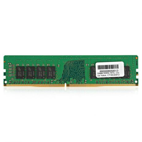 DIMM DDR4, 16ГБ, Crucial, CT16G4DFD8266