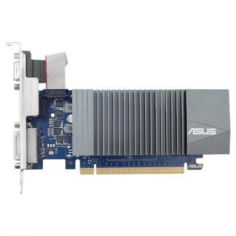 Видеокарта ASUS GeForce® GT 710, GT710-SL-1GD5-BRK, 1ГБ, GDDR5, Retail