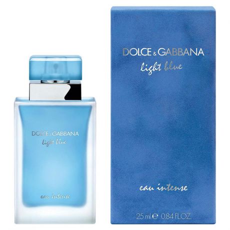 Парфюмерная вода Dolce Gabbana Light Blue Eau Intense, 25 мл, женская