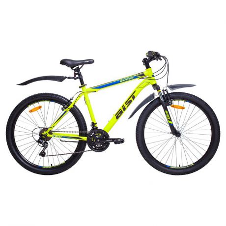 Велосипед двухколесный Аист Quest 26", колесо 26, рама 18, желто-синий