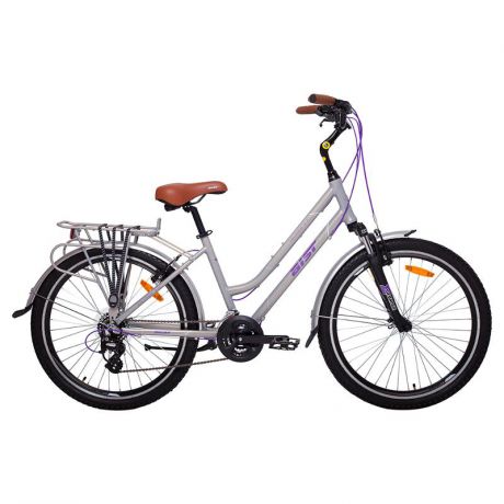 Велосипед двухколесный Аист Cruiser 2.0 W 26", колесо 26, рама 17, серебристо-белый