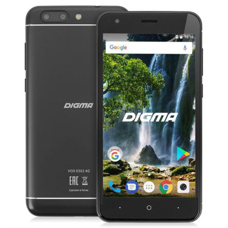 Смартфон Digma VOX E502 4G black