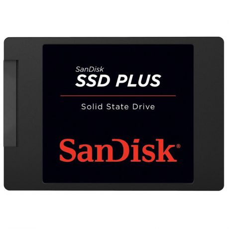жесткий диск SSD 120ГБ, SanDisk Plus, SDSSDA-120G-G27