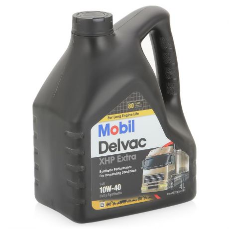 Моторное дизельное масло Mobil Delvac XHP Extra 10W-40, 4 л