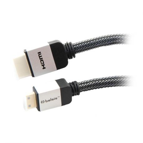 кабель miniHDMI-HDMI 2.0 метра, v1.4, Belsis