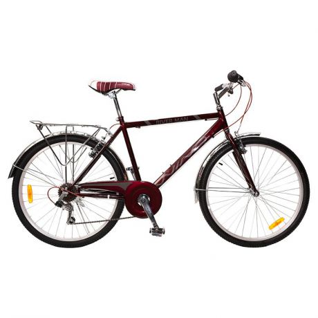 Велосипед Wind River Man 26", рама 19, скоростей 7, красный CS26-07/310M