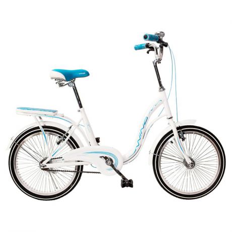 Велосипед Wind Frozen 20", скоростей 1, белый без корзины TS20-01/436U