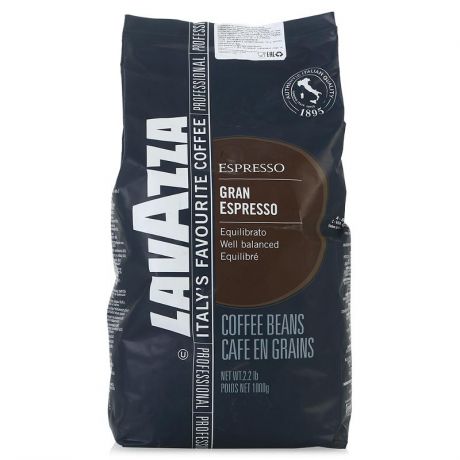 кофе зерновой Lavazza Grand Espresso