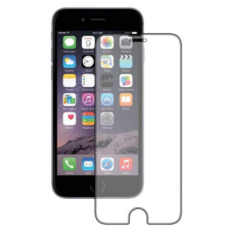 Защитное стекло Deppa для Apple iPhone 6 / 6S, 0.3 мм, прозрачное