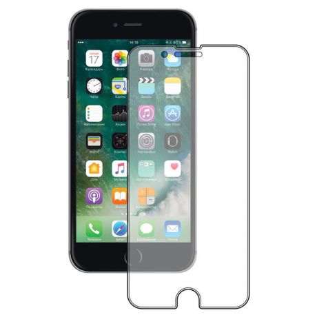 Защитное стекло Deppa для Apple iPhone 7 Plus / 8 Plus, 0.3 мм, прозрачное