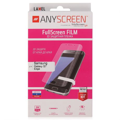 Защитная пленка AnyScreen для Samsung Galaxy S7 Edge, прозрачная