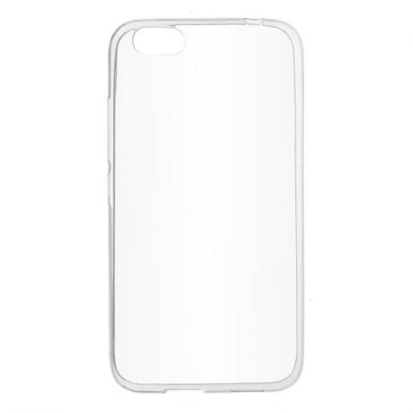 Чехол-крышка SkinBOX Slim Silicone для Prestigio Grace M5, силиконовый, прозрачный
