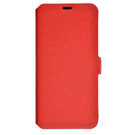 Чехол-книжка Prime для Samsung Galaxy A5 (2018) / A8 (2018), экокожа, красный