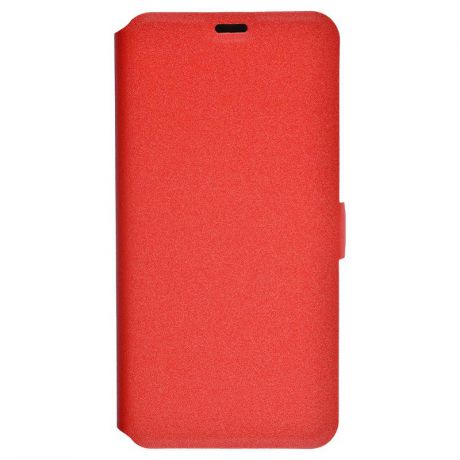 Чехол-книжка Prime для Xiaomi Redmi 5 Plus, экокожа, красный