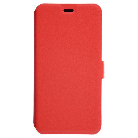 Чехол-книжка Prime для Xiaomi Redmi Note 4X, экокожа, красный