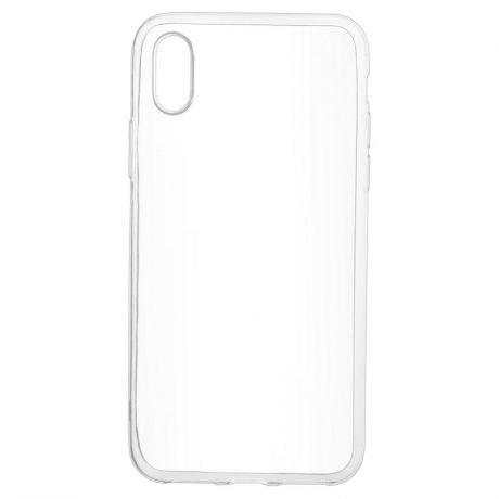 Чехол-крышка SkinBox Slim Silicone для Apple iPhone X, прозрачный