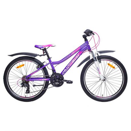 Велосипед двухколесный Аист Rosy Junior 2.0 24", колесо 24 рама 13, фиолетовый