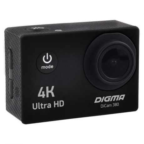 action-камера Digma DiCam 380 4K, крепления в комплекте