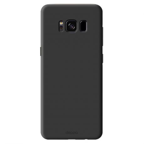 Чехол-крышка Deppa Air Case для Samsung Galaxy S8, софт-тач, черный
