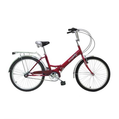 Велосипед Wind Flash 24", скоростей 1, красный FS24-01/502U