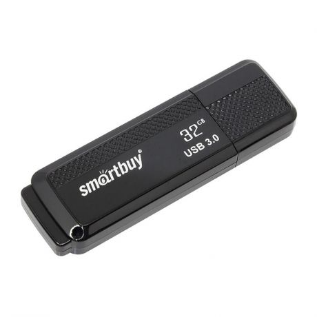 флешка 32ГБ Smart Buy Dock, SB32GBDK-K3, USB 3.0, flash usb, черная