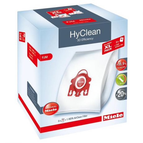 мешки-пылесборники Miele Allergy XL Pack2 HyClean FJM+HA50