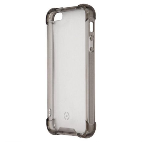 Чехол-крышка Celly Armor для Apple iPhone 5 / 5S / SE, противоударный, серый