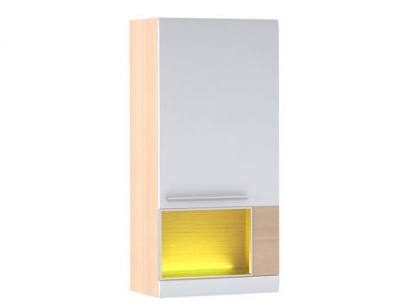 Шкаф настенный со стеклом правый Lumio 1