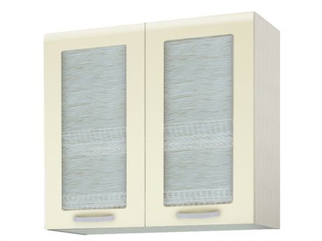 Шкаф-витрина с сушками двухдверный Аура 80 см