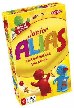 Настольная игра ALIAS, Скажи Иначе для малышей компактная версия 2