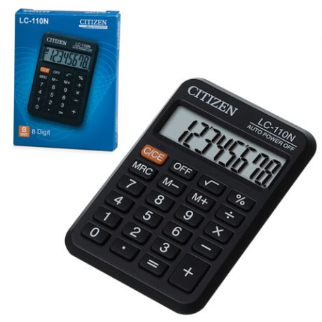 Калькулятор карманный Сitizen LC-110III 8разрядов