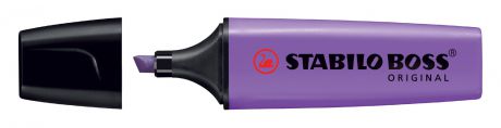 Текстовыделитель, Stabilo, Boss, фиолетовый, скошенный наконеч, 5 мм
