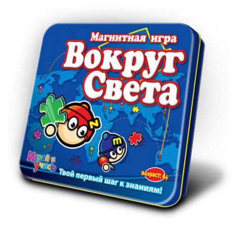 Настольная Магнитная игра, MACK&ZACK, Вокруг Света