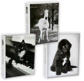 Фотоальбом 200 фото 10*15см PIONEER Animals black&white ПП карм. LM-4R200 (13626)