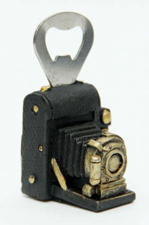 Сувенир Феникс Презент Открывалка для кроненпробки Ретро-фотоаппарат 4,7*4,2*8,3см
