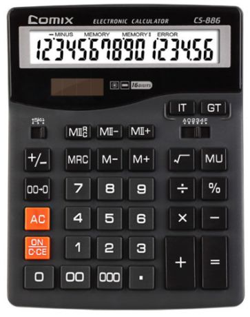 Бухгалтерский калькулятор Comix CS 886