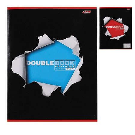 Тетрадь, Хатбер, Серия "Double booki", А5, 96 листов, клетка, двойная