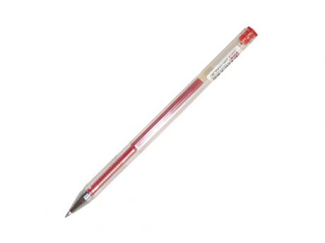 Ручка, гелевая, Crown, 0,5 мм, красная