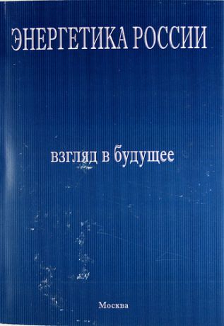 Бушуев В.В. Энергетика России: взгляд в будущее. босновывающие материалы к Энергетической стратегии России на период до 2030 г