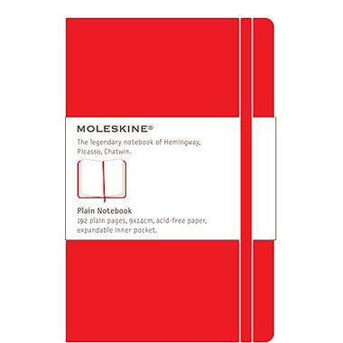 Записная книжка, Moleskine",Cl ssic" ,Pocket, 9х14 см, нелинованная, красная