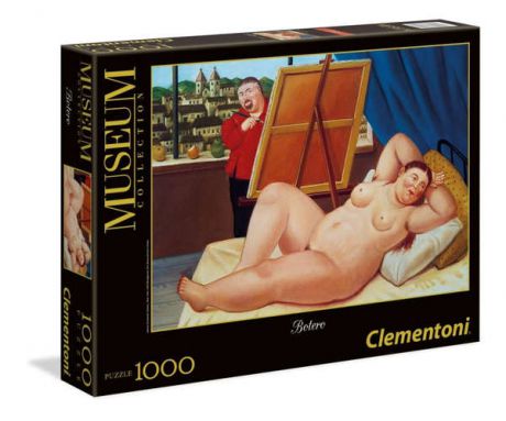 Паззл Clementoni Museum Collection Фернандо Ботеро "Автопортрет с моделью" 39309